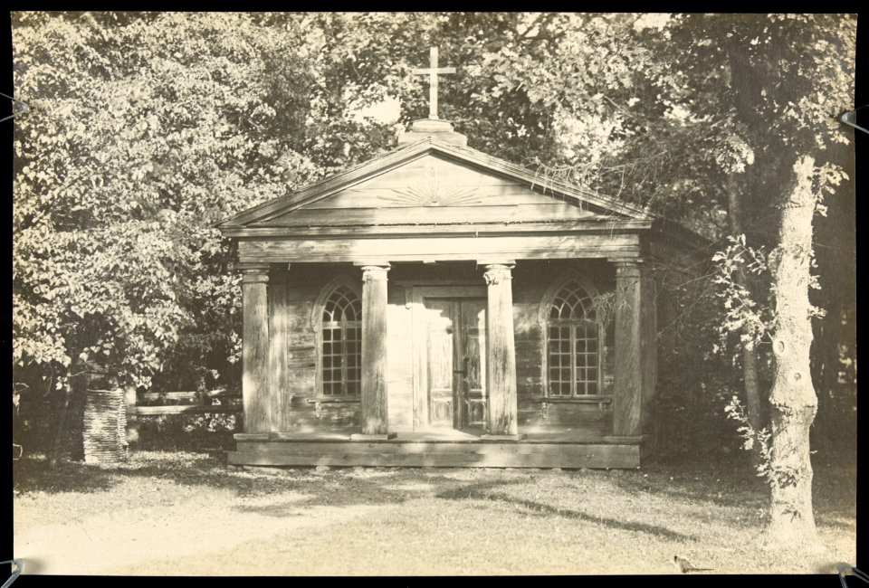 Leciašyn, Čarnocki, Kaplica. Лецяшын, Чарноцкі, Капліца (A. Visłocki, 1923)