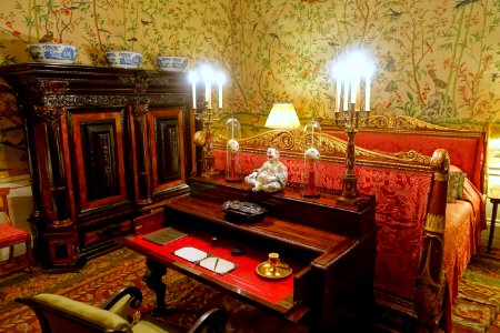Leicester Bedroom, Chatsworth House - Derbyshire, England - DSC03378 photo