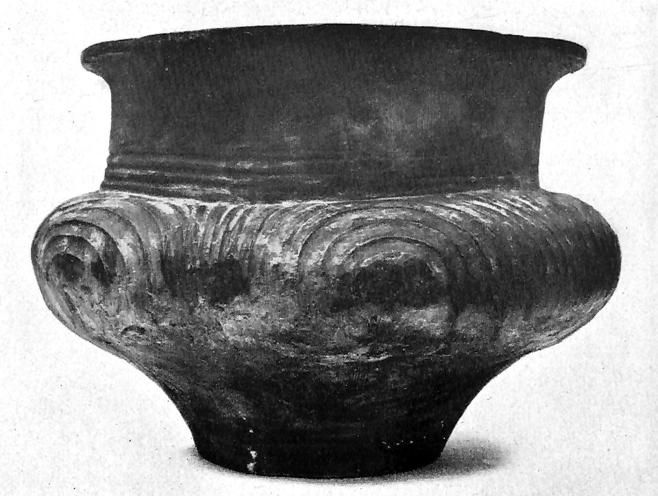 Leichenbrandurne im Lausitzer Stil aus Colno (25,5 cm hoch)