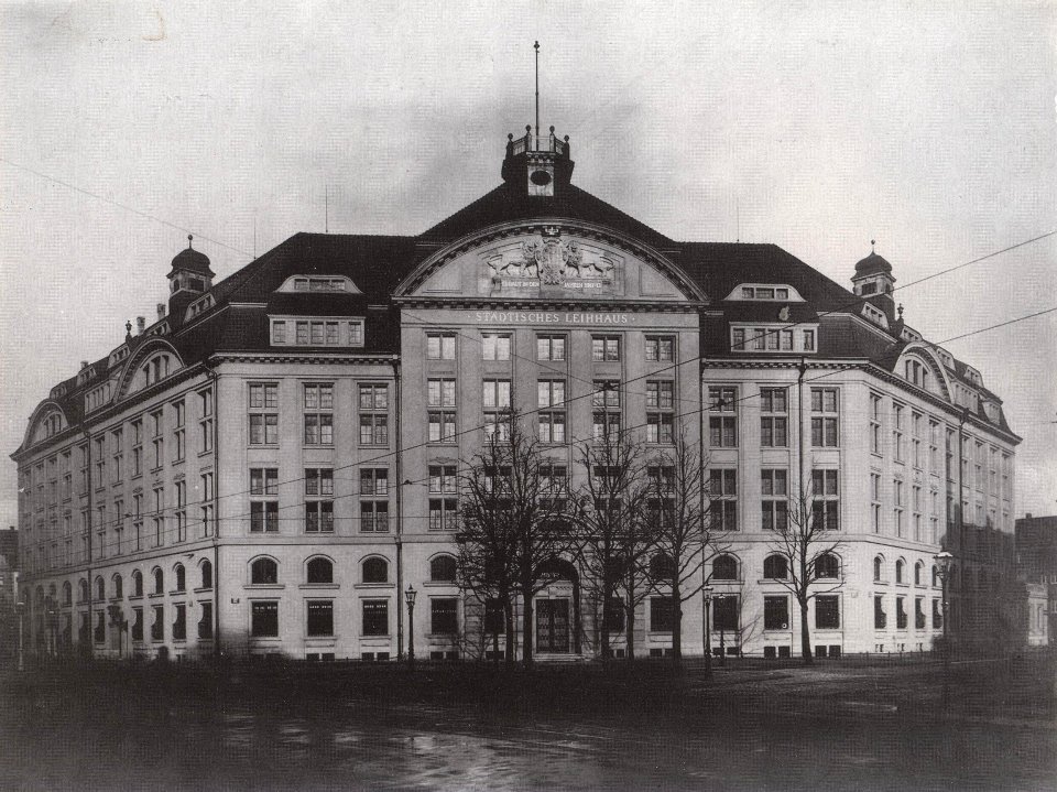 Leihhaus Leipzig 1914