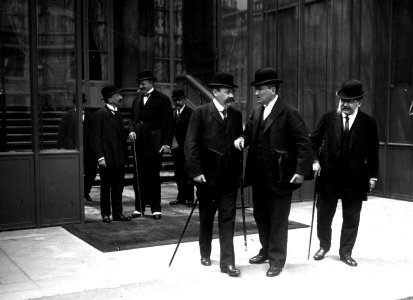 Le Trocquer, Bonnevay, Dior, Maginot, Bérard, Loucheur, 1921