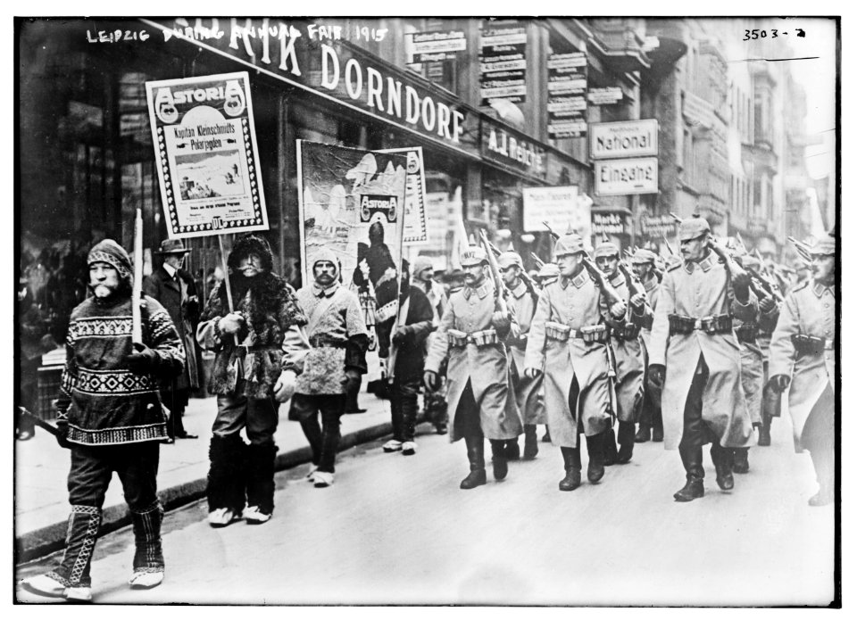 Leipzig during annual fair, 1915 LCCN2014699168