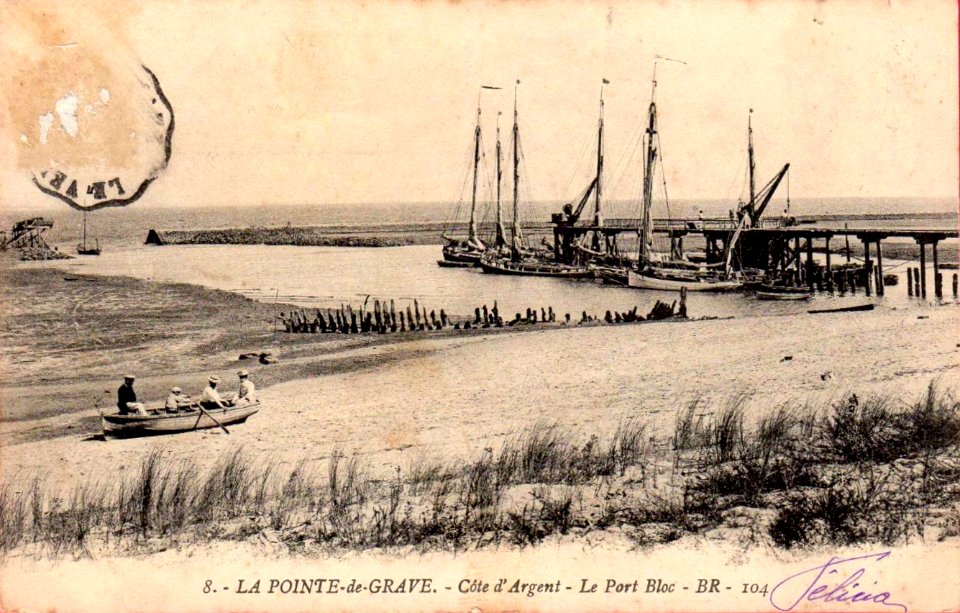 Le Verdon - le port Bloc 1