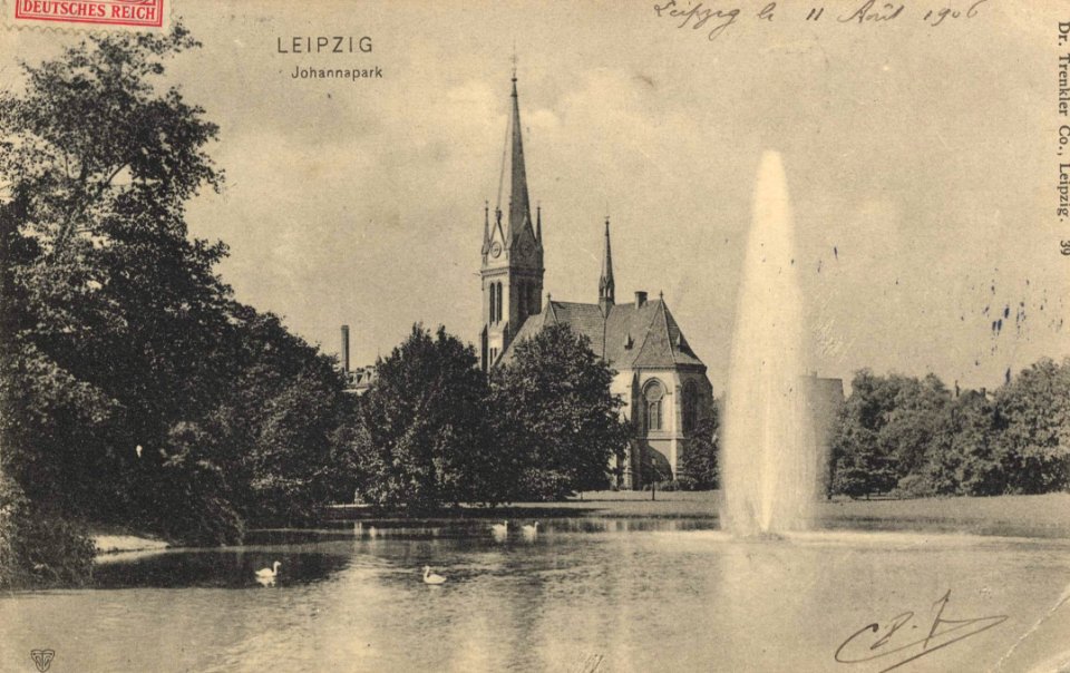 Leipzig, Sachsen - Johannapark (Zeno Ansichtskarten)