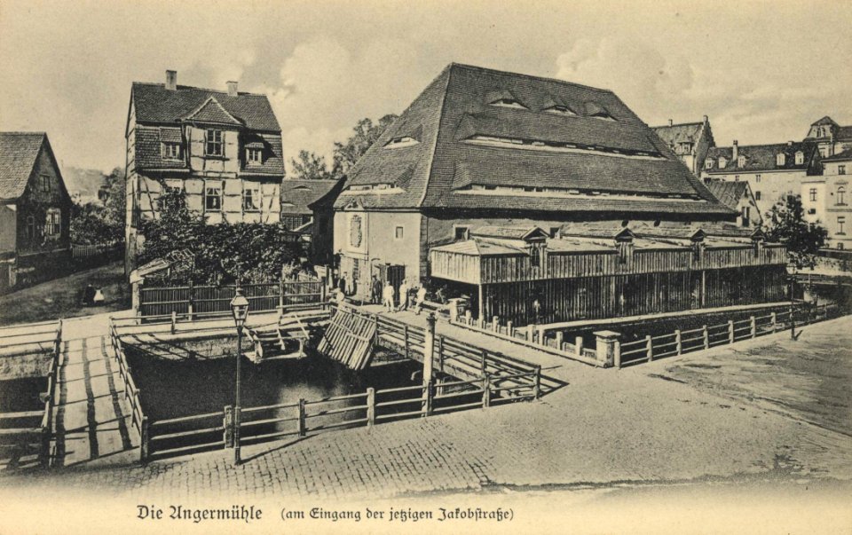 Leipzig, Sachsen - Angermühle (Zeno Ansichtskarten)