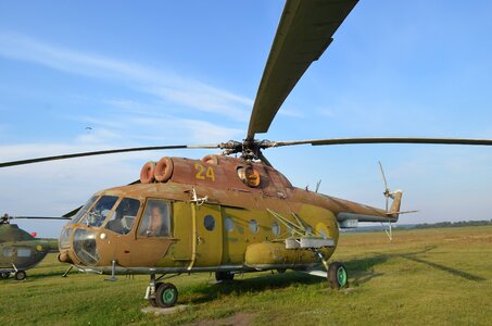 Old airfield mi-8