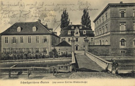 Leipzig, Sachsen - Schwägerichens Garten (Zeno Ansichtskarten)