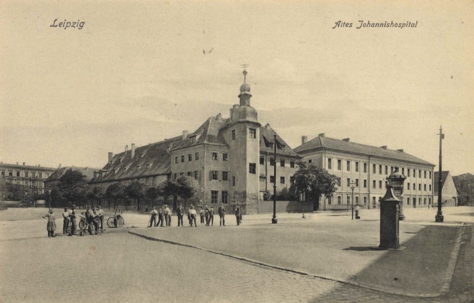Leipzig, Sachsen - Johannishospital (Zeno Ansichtskarten)
