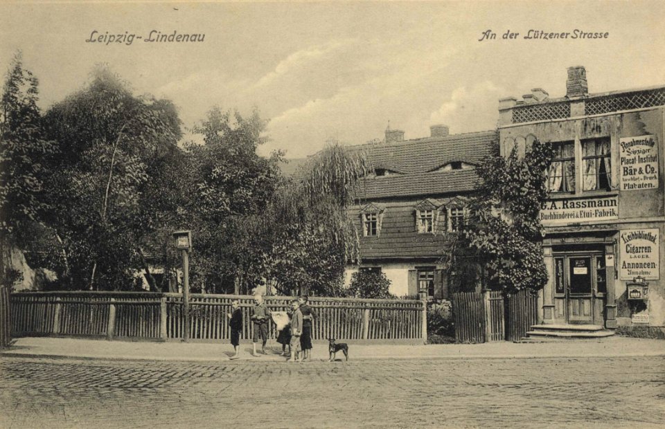Leipzig, Sachsen - Lützener Straße (Zeno Ansichtskarten)