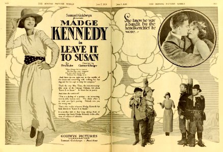Madge Kennedy in Leave it to Susan