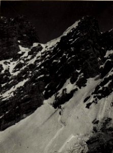 Leiteraufgang zu der Feldwache auf Monte Cavallo. (BildID 15578542)
