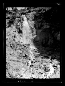 Lebanon. Ehden to cedars. Ain Kadisha and waterfall. The head waters of Kadisha valley LOC matpc.15468