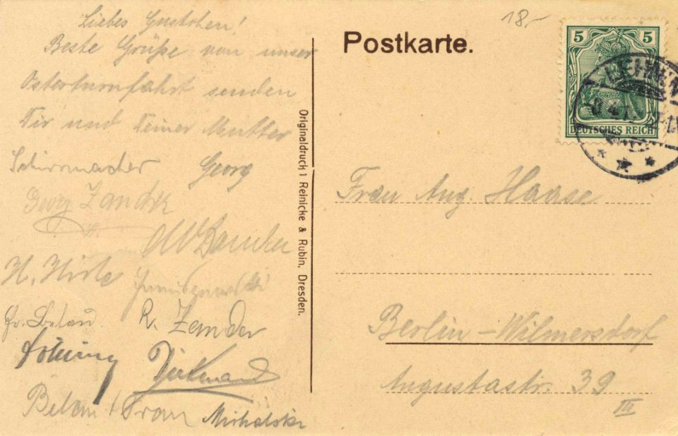 Lehnin, Brandenburg - Königshaus, Klostergebäude (back) (Zeno Ansichtskarten)