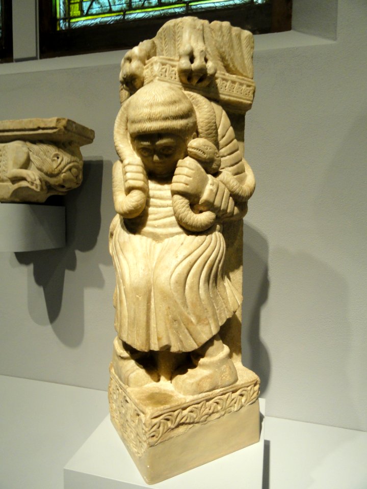 Lectern support, Italy (Campania), c. 1200 - Nelson-Atkins Museum of Art - DSC08332