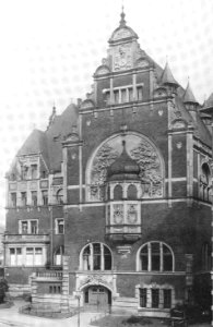 Leipzig Buchgewerbehaus Dolzstraße 1, Die Architektur des XX. Jahrhunderts - Zeitschrift für moderne Baukunst. Jahrgang 1909, 34