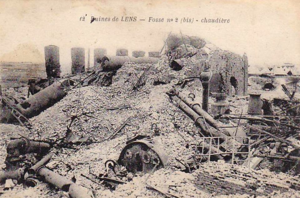 Lens - Fosse n° 2 - 2 bis des mines de Lens (G)