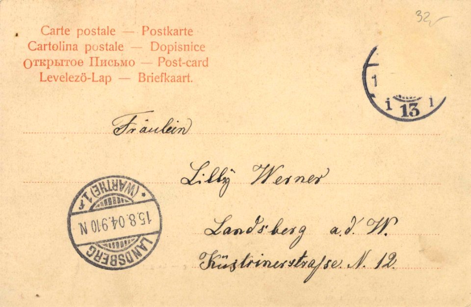 Leipzig, Sachsen - Am Thomasring (Lurgensteins Garten) (back) (Zeno Ansichtskarten)
