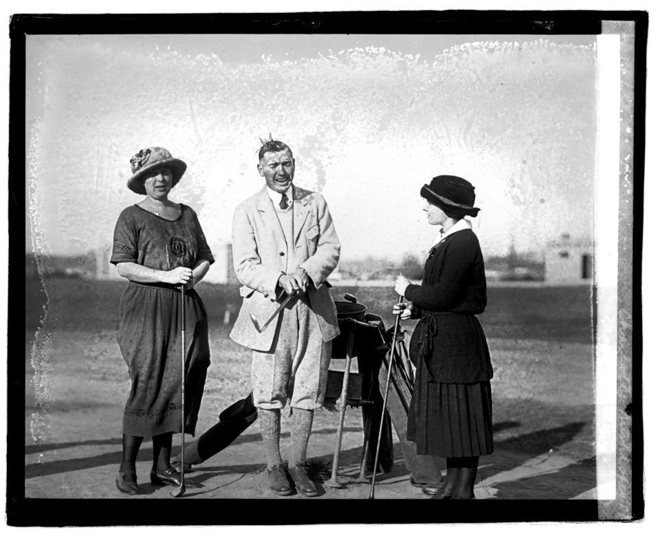 Leo Drigel, Charlotte Muhlofer (F), Mary Slattery (R ) LOC npcc.07317