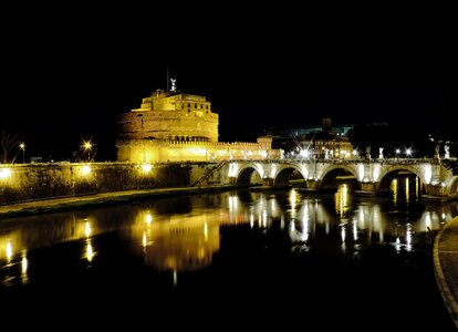 Bridge ponte sant'angelo castle