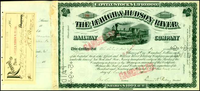 Lehigh & Hudson River RW 1904