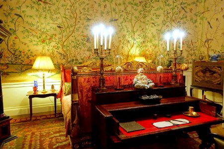 Leicester Bedroom, Chatsworth House - Derbyshire, England - DSC03372 photo