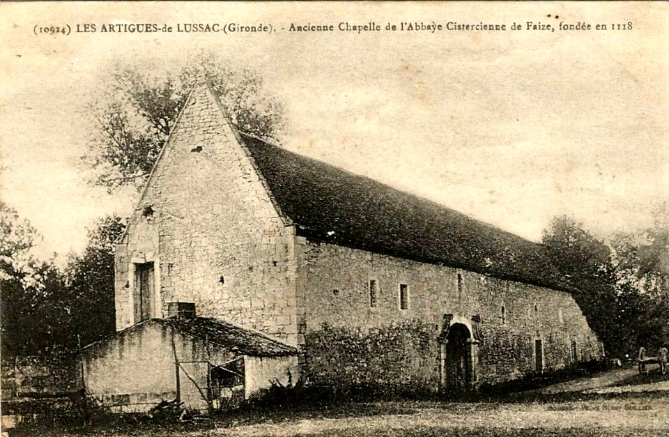 Les Artigues-de-Lussac - abbaye de Faize 2