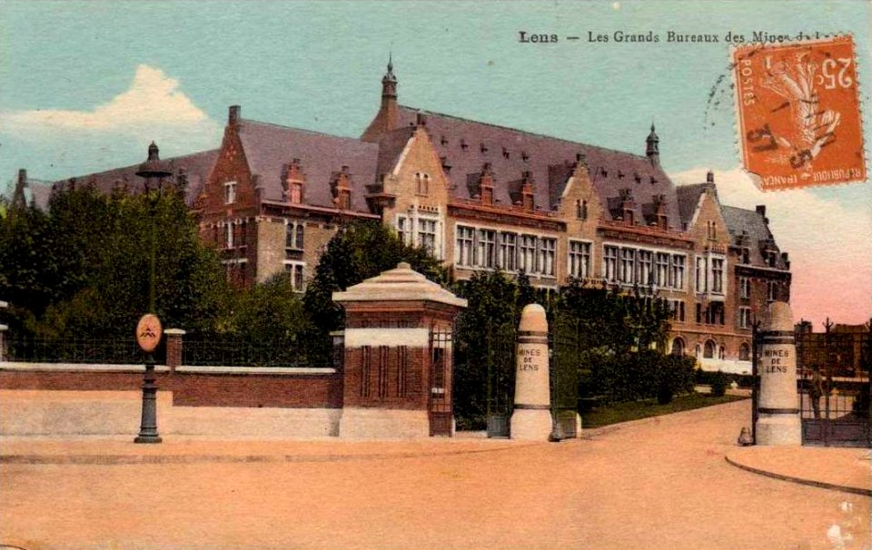 Lens - Grands Bureaux de la Compagnie des mines de Lens (A)