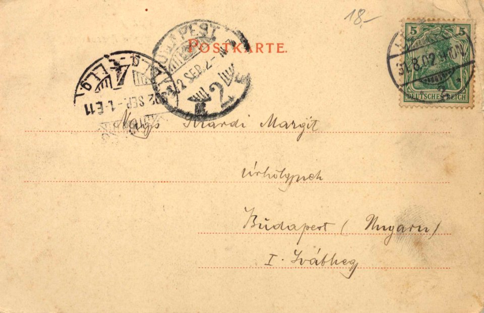 Leipzig, Sachsen - Am Rossplatz (back) (Zeno Ansichtskarten)