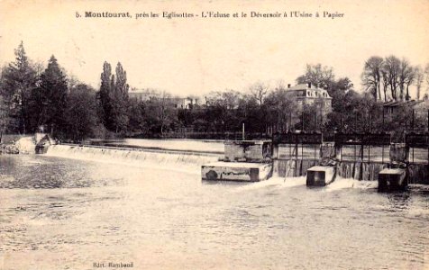 Les Eglisottes - usine à papier de Montfourat 4