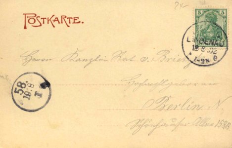 Leipzig, Sachsen - Charlottenhof (3) (back) (Zeno Ansichtskarten)