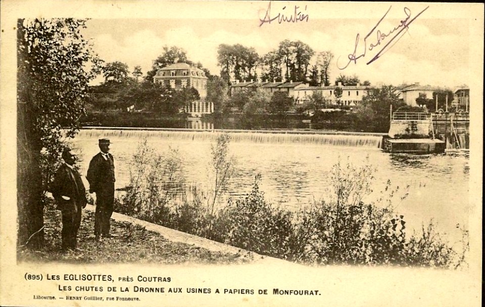 Les Eglisottes - usine à papier de Montfourat 2
