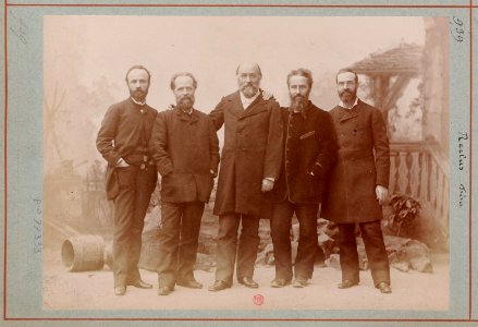 Les frères Reclus, par Nadar, 1889, original
