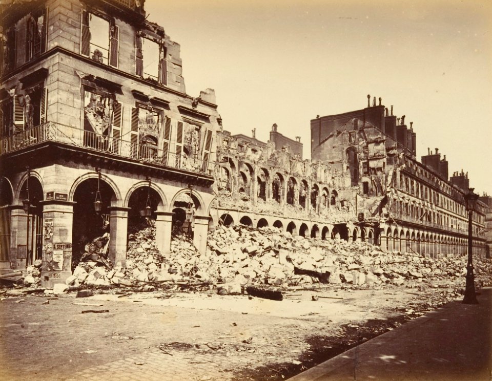 Les Ruines de Paris et de ses Environs 1870-1871, Cent Photographies, Premier Volume. DP161589