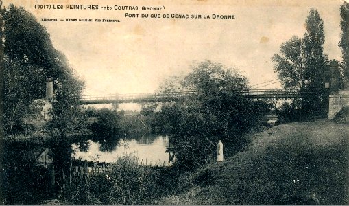 Les Peintures - pont du gué de Cénac