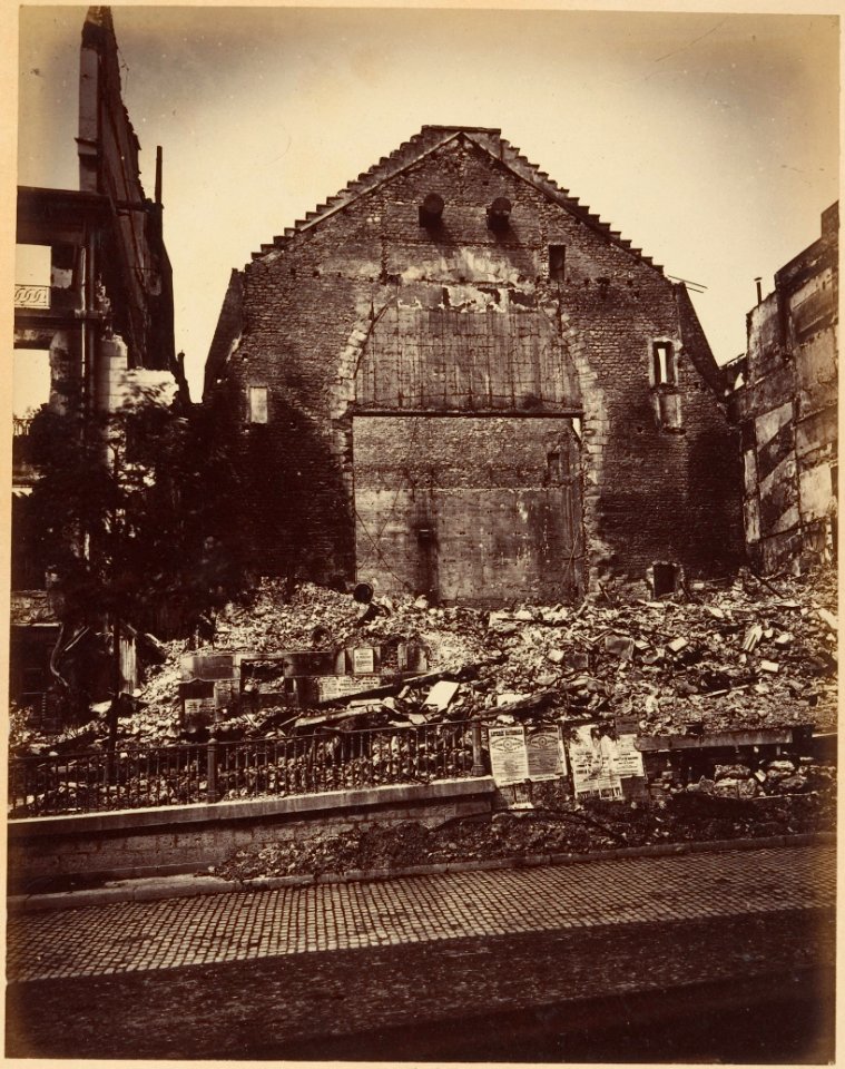 Les Ruines de Paris et de ses Environs 1870-1871, Cent Photographies, Premier Volume. DP161601