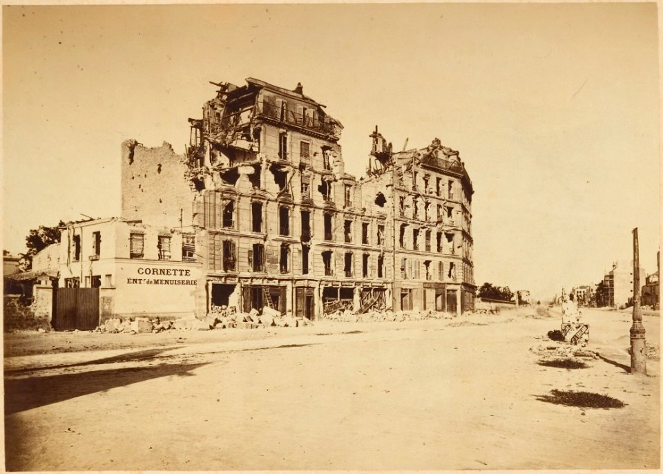 Les Ruines de Paris et de ses Environs 1870-1871, Cent Photographies, Second Volume. DP161615