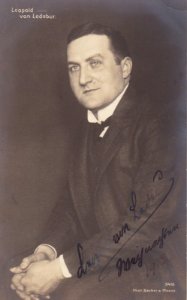 Leopold von Lebedur by Becker & Maass