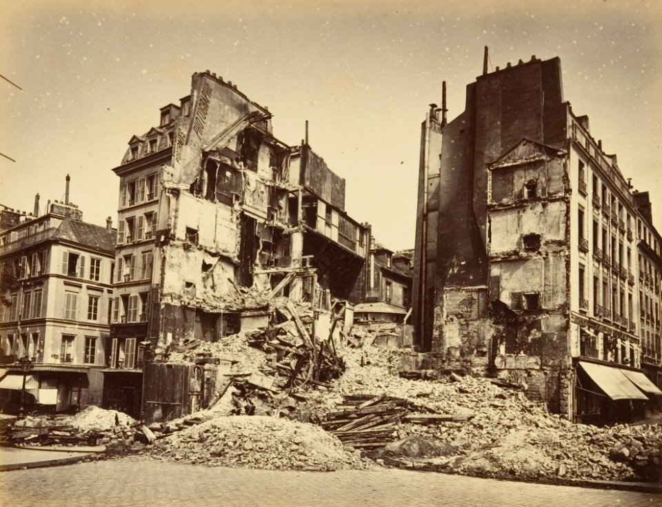 Les Ruines de Paris et de ses Environs 1870-1871, Cent Photographies, Premier Volume. DP161603