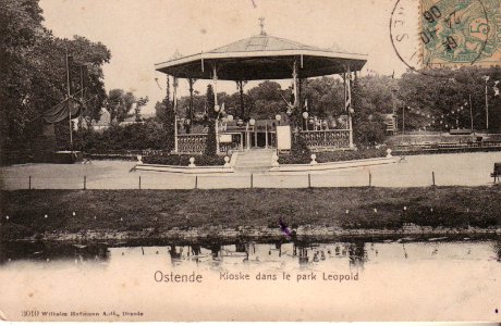 Leopoldpark Oostende kiosk