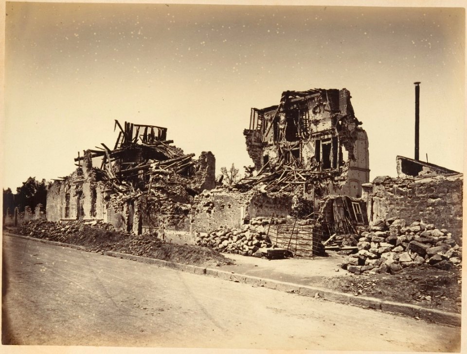 Les Ruines de Paris et de ses Environs 1870-1871, Cent Photographies, Second Volume. DP161617