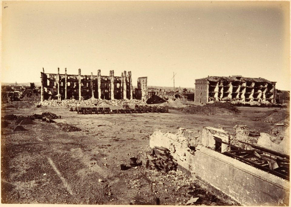 Les Ruines de Paris et de ses Environs 1870-1871, Cent Photographies, Second Volume. DP161626