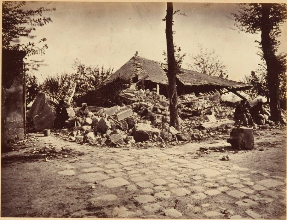 Les Ruines de Paris et de ses Environs 1870-1871, Cent Photographies, Second Volume. DP161642
