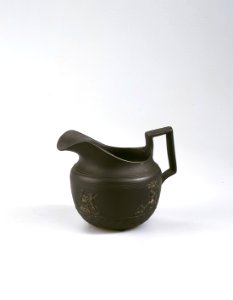 Ler- och stengods. Grädkanna - Hallwylska museet - 89276