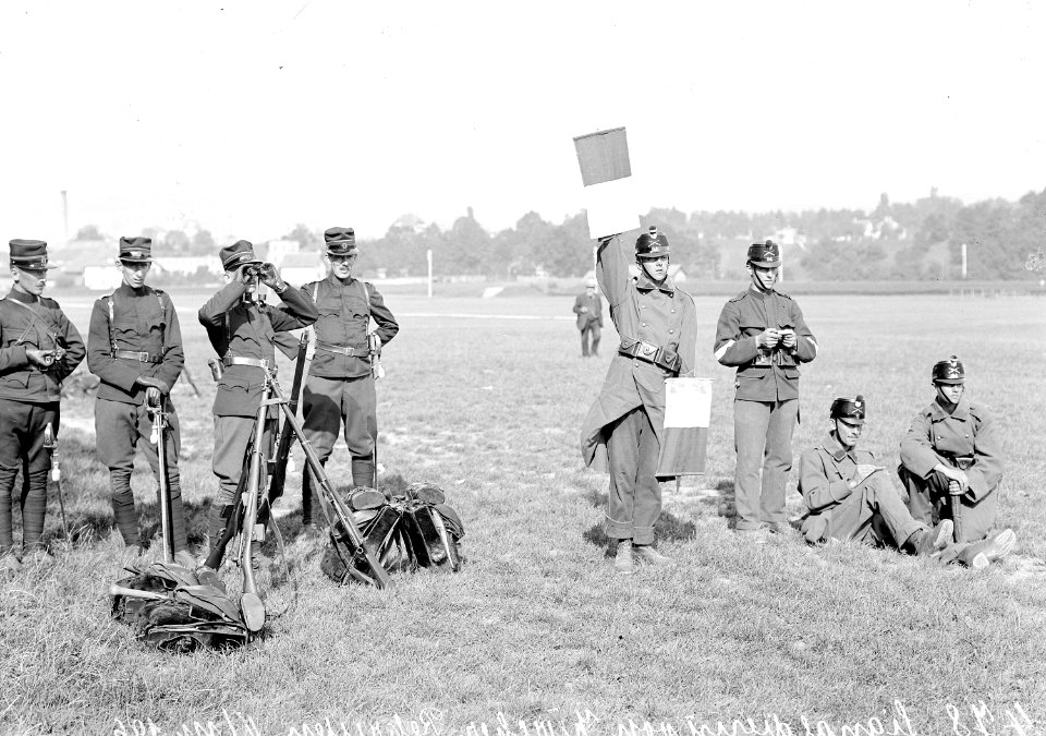 Lernen des Signaldienstes - CH-BAR - 3237498