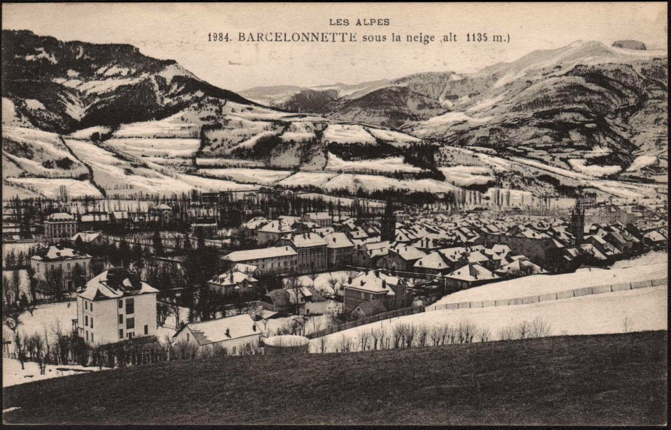 Les Alpes, Barcelonnette