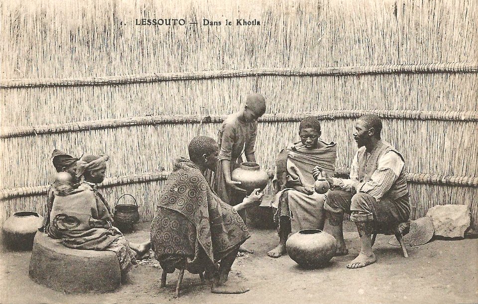 Lessouto-Dans le Khotla