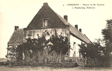 Lessouto-Maison à Maphutsing