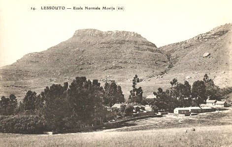 Lessouto-Ecole Normale Morija (été)