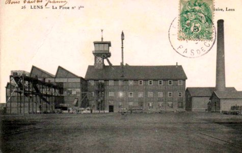 Lens - Fosse n° 2 - 2 bis des mines de Lens (B)