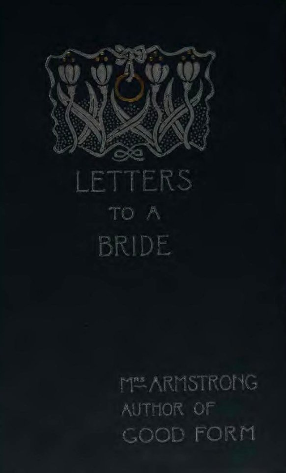 Letters to a Bride, cover